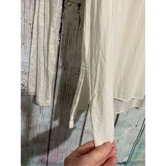 Lou & Grey Size Small Cream Boho Top 🌿💕 - Picture 2 of 14